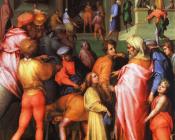 Joseph being Sold to Potiphar - 雅各布·达·蓬托尔莫